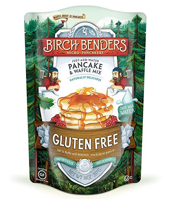 バーチベンダーズ　グルテンフリーパンケーキとワッフルのミックス　Birch Benders Gluten-Free Pancake and Waffle Mix14oz