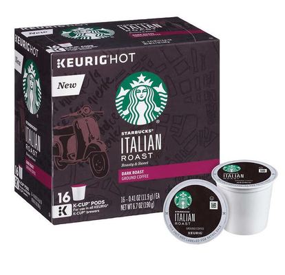 スターバックス　イタリアンロースト48個（16×3箱）　ダークロースト キューリグ kカップ K-CUP　Starbucks Itallian