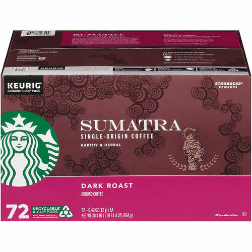 スターバックス スマトラ【72個】ダークロースト キューリグ kカップ K-CUP Starbucks Sumatra