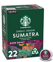 スターバックス スマトラ110個（22×5箱） ダークロースト キューリグ kカップ K-CUP Starbucks Sumatra