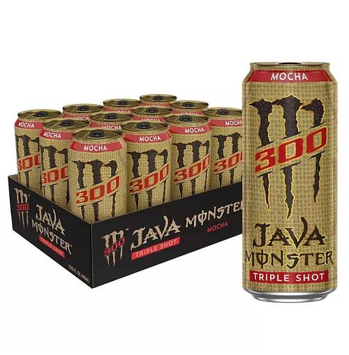 モンスター ウルトラ モカ ジャバコーヒー トリプルショット (443ml ×12本) Monster Java Mocha 300 Triple Shot