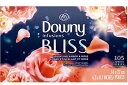 ダウニー ファブリックソフトナー ドライヤーシート スパークリングアンバー＆ローズの香りDowny Infusions Fabric Softener Dryer Sheets,Sparkling Amber Rose 105枚入り