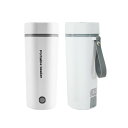 電気ケトル 電気ポット 小型 軽量 ミニ 電気ボトル ボトル 30℃〜100℃ 400ml 魔法瓶 ポータブル 旅行 外出 400ml 自動電源OFF 空だき防...