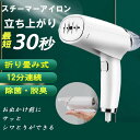 【GW期間限定店!内全商品15%OFF】 アイロン スチームアイロン 衣類スチーマー ハンディースチーマー シワ伸ばし 消臭 除菌 30秒立ち上がり コンパクト...