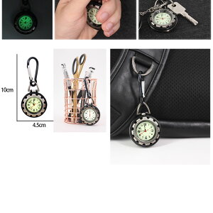 カラビナウォッチ 時計 防水 カラビナ ウォッチ 登山用 アウトドア バックパック用 カラビナ クリップ TOKECHE通販格安セール情報 楽天 通販