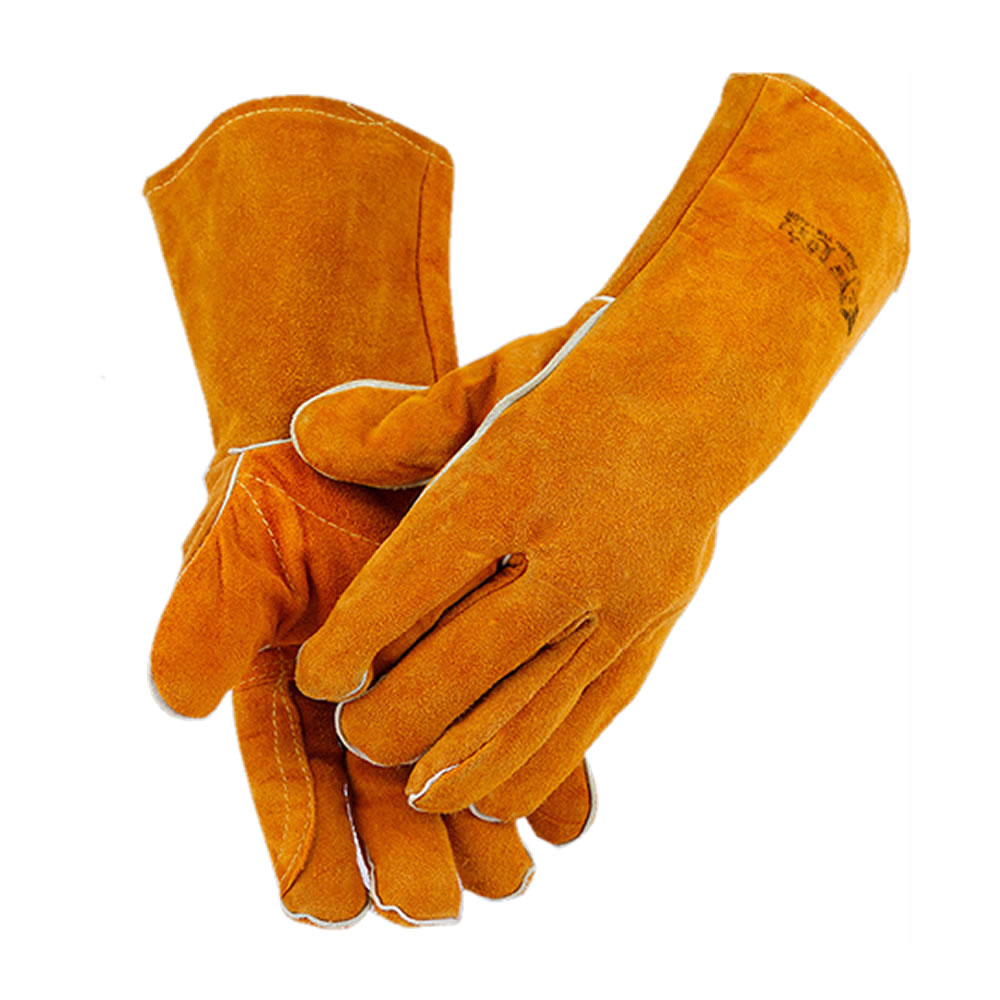 耐熱手袋グローブ 左右セットキャンプグローブ レザーグローブ BBQ 耐熱グローブ アウトドア用 2-TATAGUGU