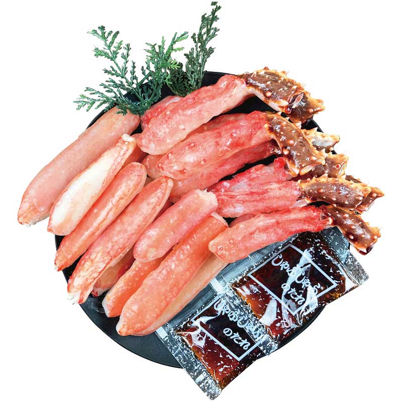 【お歳暮ギフト 2025】 小樽海洋水産 タラバ・ズワイのかにしゃぶ食べくらべ(4)