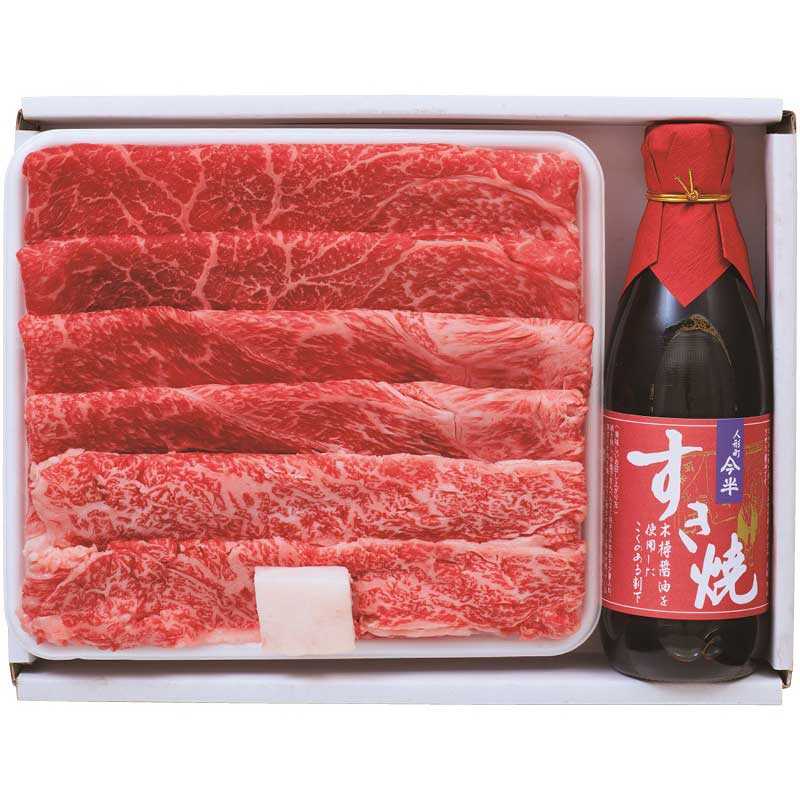 【お歳暮ギフト 2025】 松阪牛 松阪牛すき焼き食べ比べ＆今半割下セット