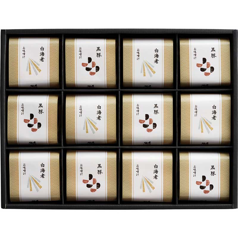 【お歳暮ギフト 2025】 久右衛門 本格和風だし最中お味噌汁詰合せ