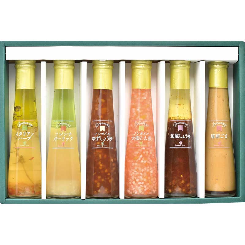 【お歳暮ギフト 2025】 たかはたファーム ドレッシング6本詰合せ