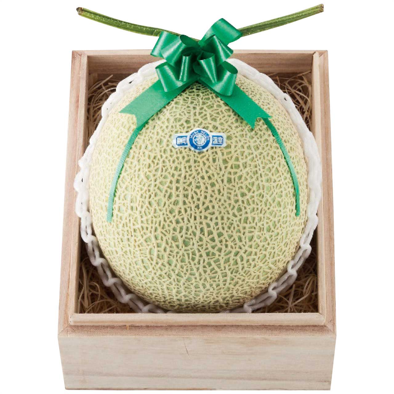 【2025 歳暮】 温室マスクメロン1玉(木箱入)