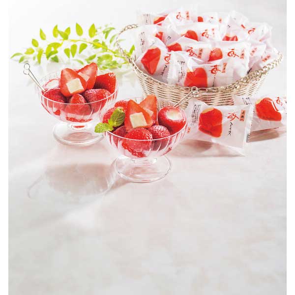 【2025 お歳暮】 春摘み苺アイス（20個） 送料無料