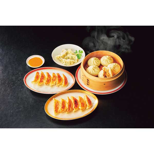 【2025 お歳暮】 餃子専門店イチロー 味噌だれ餃子2種＆中華点心2種（計41個）(4)