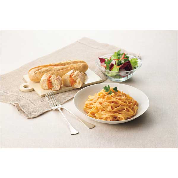 【2025 お歳暮】 やまや 冷凍明太パスタ＆明太フランスセット(4)