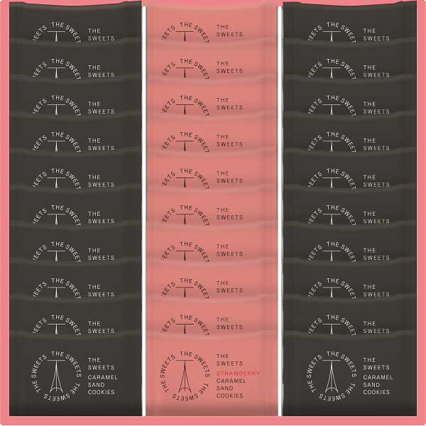 【2025 お歳暮】 ザ・スウィーツ キャラメルサンドクッキー（オリジナル＆苺）（30個）