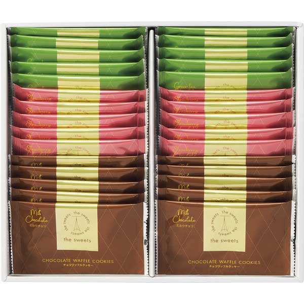 【2025 お歳暮】 the sweets チョコワッフルクッキー（30枚）