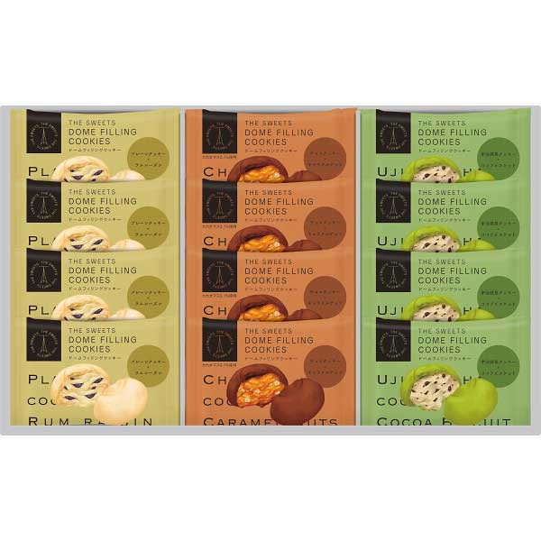 【2025 お歳暮】 ザ・スウィーツ ドームフィリングクッキー（12個）
