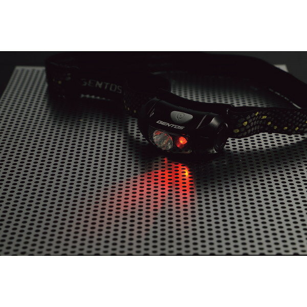 ジェントス コンパクトヘッドライト コンパクト 便利 ヘッドバンド 生活防水仕様 連続点灯時間 モニター ルーメン 照射可能 モード 乾電池 付属品 広範囲 送料無料