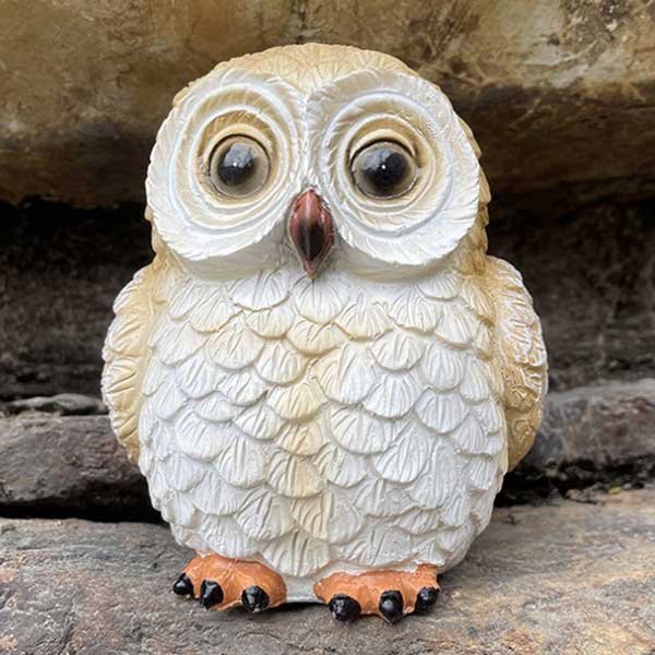 ソーラーライト 屋外 フクロウ ガーデンライト おしゃれ 鳥 庭飾り ソーラー フクロウ 置物 かわいい ふくろう雑貨 ふくろう 梟 防水 置物ライト 自動点灯 おしゃれ 庭 ガーデン ベランダ 屋外 オブジェ 田園風景 動物 暖色 芝生 玄関 送料無料の商品画像 3