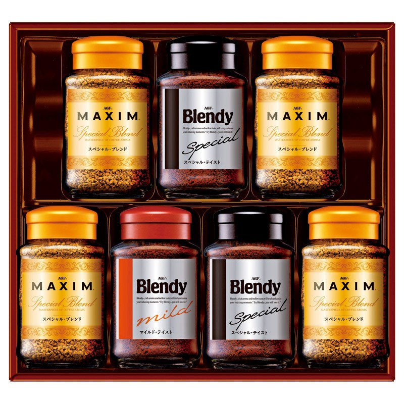 楽天LAVETT【 厳選 ギフト 送料無料 】 AGF インスタントコーヒー バラエティギフト マキシム スペシャルブレンド ブレンディ スペシャルテイスト マイルドテイスト インスタントコーヒー ギフトセット コーヒー プレゼント ブレイクタイム 簡単 手軽