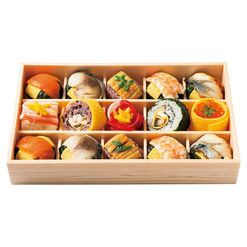 【 人気 母の日ギフト 送料無料 】 わさび葉寿し うめもり うるわし手鞠わさび葉寿し 詰め合わせ 15個 手鞠寿し わさび葉寿し 鮭 鯖 海老 鰻 寿司 棒寿司 古代巻 紅白華手鞠 わさび巻 錦糸巻 寿司 鮨 ギフト プレゼント 贈り物 お祝い 内祝い 手土産