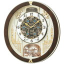 【 人気 お中元 送料無料 】 セイコー 電波からくり掛時計 掛け時計 電波時計 高精度 設置簡単 からくり 新築 引越祝い 結婚祝い 入学祝い 卒業祝い 進学...
