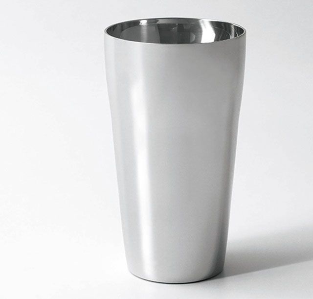 【 お歳暮 送料無料 冬ギフト 】 SAE 二重タンブラー 310ml 2P (FM-123)燕三条 ステンレス W構造 二重構造 保冷 結露しにくい カップ 金属 シンプル 酒器 ビール ペア ギフト【日本製】