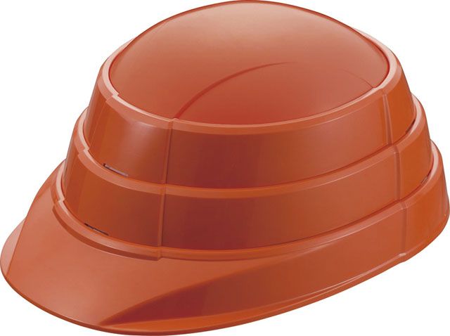 【 お歳暮 送料無料 冬ギフト 】 防災用 折りたたみ ヘルメット 収縮式 A4サイズ 防災用 ヘルメット オサメット オレンジ