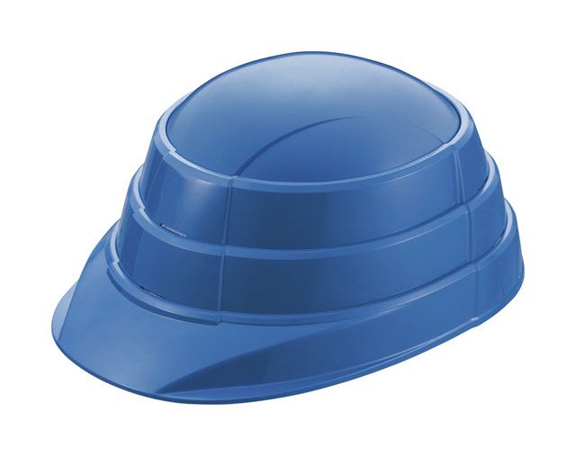 【 お歳暮 送料無料 冬ギフト 】 防災用 折りたたみ ヘルメット 収縮式 A4サイズ 防災用 ヘルメット オサメット ブルー