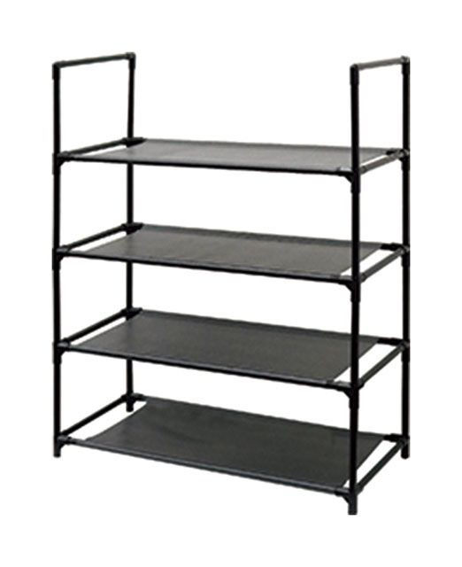 【 お歳暮 送料無料 冬ギフト 】 ラック 4段 棚 高さ調整可能 軽量 高さ71.8×幅57×奥行28cm シンプル フリー ラック 10516