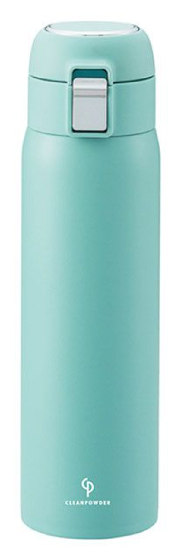 【 お歳暮 送料無料 冬ギフト 】 マグボトル ワンタッチボトル 手軽 ワンタッチ 保温 保冷 クリーン パウダーコート ミント CLE-06M 約長7.2×幅6.5×奥行23.5cm