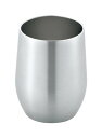 【 厳選 ギフト 送料無料 】 タンブラー 400ml 真空 二重 シルバー エッジミラー仕上 リップフィット形状 口当たり滑らか 保温 保冷 アンカラーズ 真...