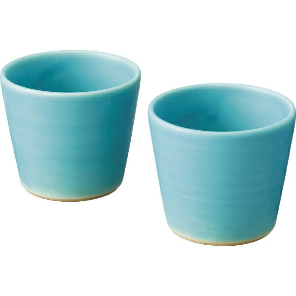 【 お歳暮 送料無料 冬ギフト 】 カップ タンブラー 日本製 マグ カップ コーヒー 紅茶 お冷 フリーカップ マルチ 酒器 コップ 冷酒 ぐいのみ ジョッキ ビール ハイボール 日本酒 ウイスキー ロック ワイン 信楽焼 Toruco カップペア トルコブルー