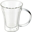 【 最新 父の日ギフト 送料無料 】 マグカップ タンブラー マグ カップ コーヒー 紅茶 お冷 フリーカップ マルチ 酒器 コップ 冷酒 ぐいのみ ジョッキ ビール ハイボール 日本酒 ウイスキー ロック ワイン 悠遊器房 耐熱2重マグカップ クリア(3)