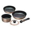 【 厳選 ギフト 送料無料 】 和平フレイズ 取っ手が取れる 鍋・フライパン フライパン 20cm & フライパン 24cm & 鍋 16cm ブラナーノII IH対応着脱ハンドル鍋3点セット