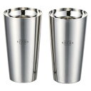 【 最新 父の日ギフト 送料無料 】 燕研磨ファクトリー ステンレスダブルタンブラー 320ml 2個組 タンブラー フリーグラス ステンレス カップ 二重構造...