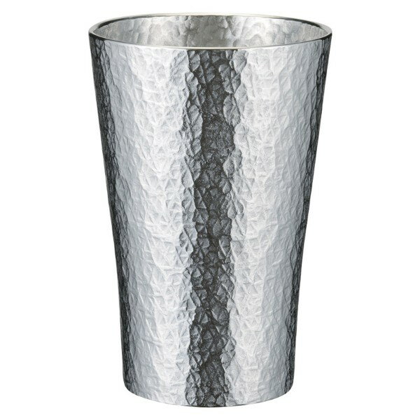 【 お歳暮 送料無料 冬ギフト 】 本錫タンブラー 六花（りっか）小 タンブラー 錫 すず 日本製 酒器 カップ ぐいのみ タンブラー ジョッキ ビール ハイボール 日本酒 ウイスキー ロック