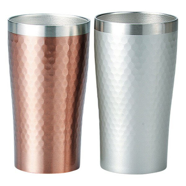 【 お歳暮 送料無料 冬ギフト 】 リュクス ペアメタルサーモタンブラー 340ml タンブラー ステンレス 酒器 カップ ぐいのみ タンブラー ジョッキ ビール ハイボール 日本酒 ウイスキー ロック ワイン 真空断熱 保温 保冷 結露防止 プレゼント ギフトセット 【ペアセット