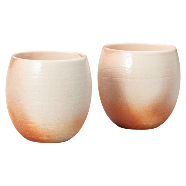 【 お歳暮 送料無料 冬ギフト 】 信楽焼 Scarlet 緋色 ぽってりカップペア カップ コーヒー 紅茶 お冷 フリーカップ マルチ 酒器 カップ ぐいのみ タンブラー ジョッキ ビール ハイボール 日本酒 ウイスキー ロック ワイン