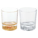  ぬりもんde Verre ゴールド&シルバー オールドグラスペア 酒器 カップ ぐいのみ タンブラー ジョッキ ビール ハイボール 日本酒 ウイスキー ロック ワイン