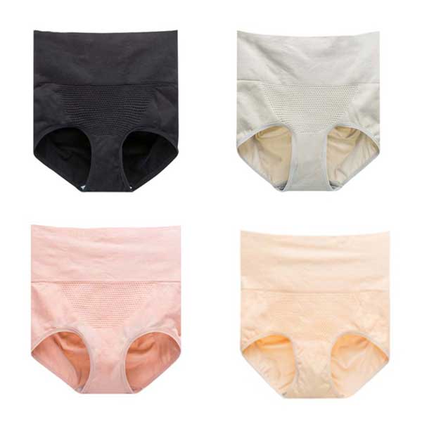 【BLACK FRIDAY P5倍】 3D ショーツ ハイウエスト 子宮温活 ヒップアップ 3D ショーツ 2枚セット 3D シ..