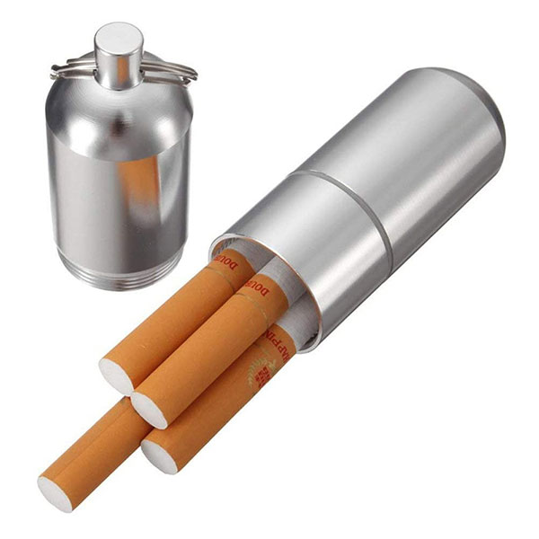 【マラソン ポイント5倍】 シガレットケース メンズ アルミ おしゃれ 無地 カラビナ付き シガレットケース メンズ 携帯用 シガレットケース メンズ アルミ 軽量 アウトドア 送料無料