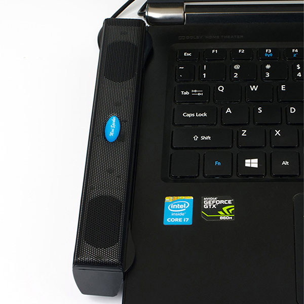 【送料無料】 USB小型PCスピーカー サウンドバー パソコン USB 小型 スピーカー PCスピーカー コンパクト おしゃれ スリム かっこいい シンプル設計 シンプル 持ち運び 便利 音楽 動画 ミニスピーカー PC パソコン ノートパソコン lavett-shop-10017368 LAVETT サンプル画像3