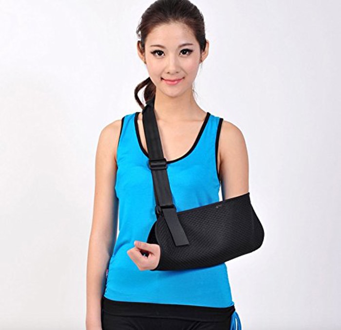 アームリーダー 腕つり サポーター 安定感 通気性 アーム ホルダー 腕 アームリーダー 腕つり の 骨折や脱臼 サポーター 時 のギプス 固定に アームリーダ...