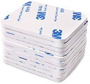 浴室 強力両面テープ 室内 室外用 幅広5.5x4.5cm 厚0.3cm #PM09 白 送料無料