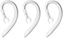 イヤーフック 360度回転 6.0mm シリコン製 ユニバーサル ブルートゥースヘッドセット用 Bluetooth イヤホン PLANTRONICS M70 M...