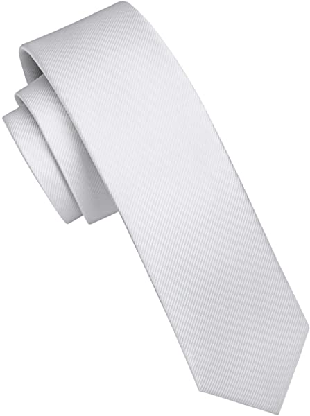 白 ナロータイ メンズ ネクタイ 無地 ホワイト ブラック 細め 結婚式 5.5cm シルク 狭い スキニー 洗える カジュアル ビジネス ブランド プレゼント 男性 礼服用 ブランド 送料無料
