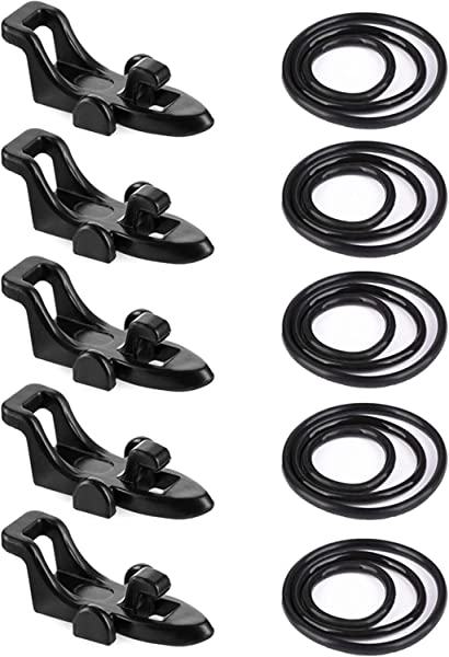 ルアー フックホルダー 釣り道具 新型ルアーキーパー 5個セット 各3つの異なるラバーリング付き 送料無料