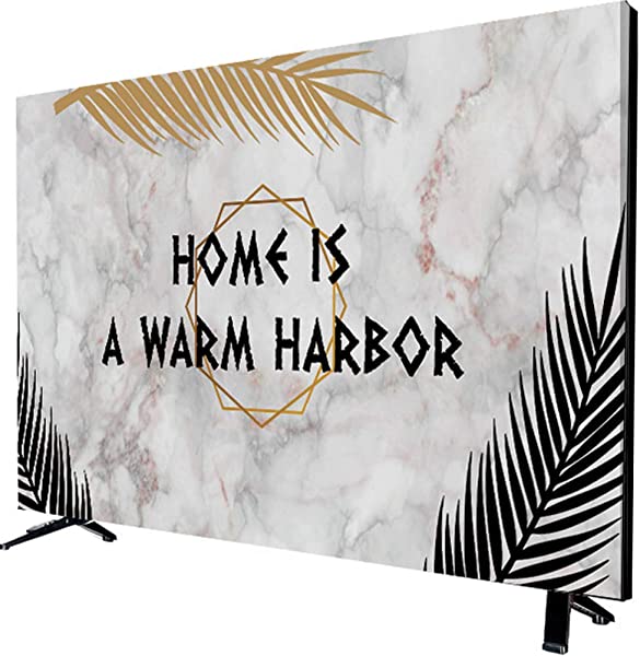 【ホコリよけ】 モニターカバー モニター ディスプレイ テレビ カバー 液晶 北欧風 防塵 汚れ防止 イン..