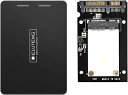 mSATA SSD P[X 2.5 C` M.2 mSATA SSD to SATA 6Gbps A~ M mSATAϊA_v^[ 30x50mm SATA 3.0 OtP[X Win10 8 7 VISTA XP LinuxȂ mSATA SATA C^tF[X Ή NVME PCI-e mini PCI-eC^tF[XΉs (Bla...